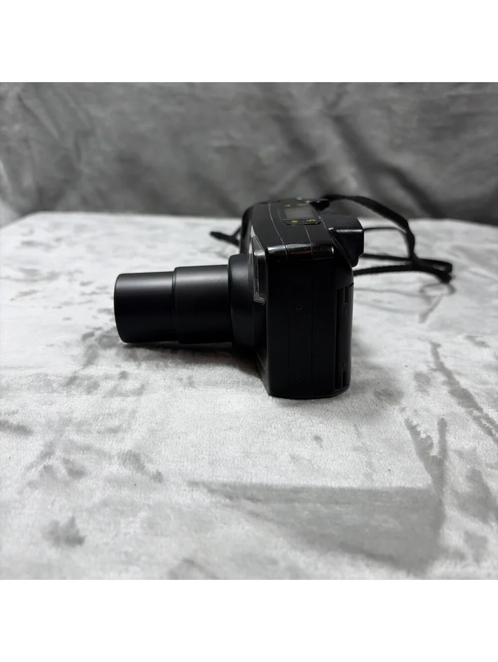 Pentax IQZoom 110 35mm Film Camera Bundle w/ Case & Manual - Tested Works Great
